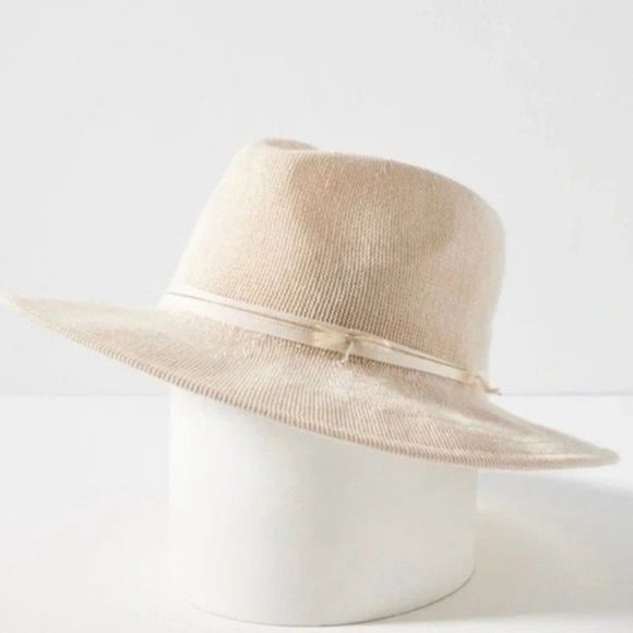 Wyeth x Anthropologie Nubby Trimmed Rancher Hat Beige main image 10